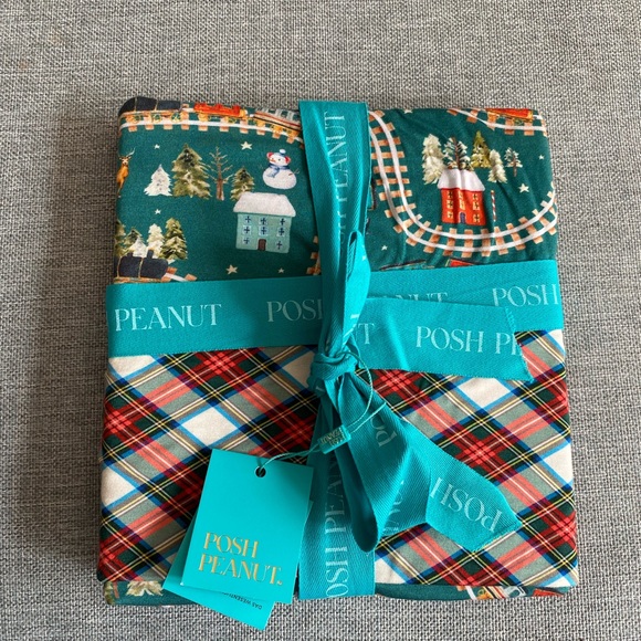 Posh Peanut Other - NWT Posh Peanut Holiday Marqui Plaid & Wyatt Patoo